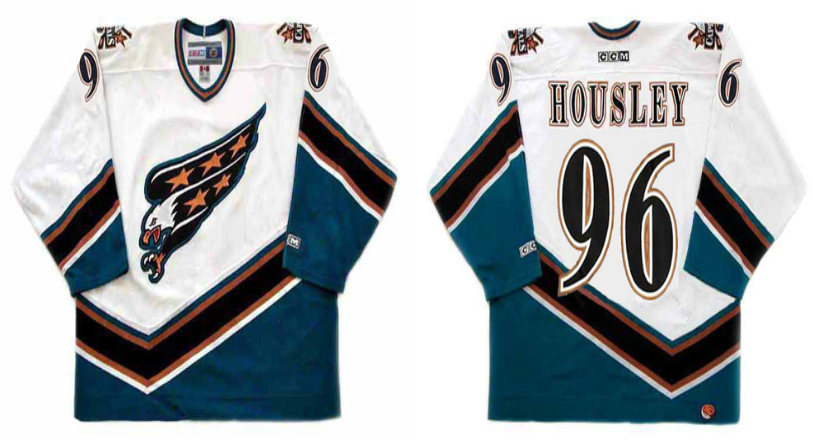 2019 Men Washington Capitals 96 Housley white CCM NHL jerseys